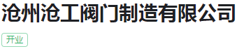  沧州沧工阀门制造有限公司(河南销售）