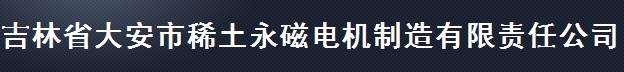  吉林省大安市稀土永磁电机制造有限责任公司
