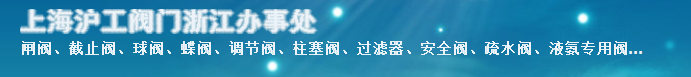  上海沪工阀门制造有限公司（浙江办事处）