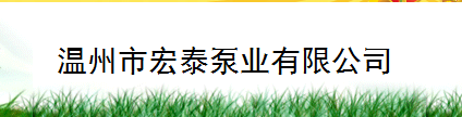  温州市宏泰泵业有限公司