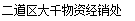  二道区大千物资经销处